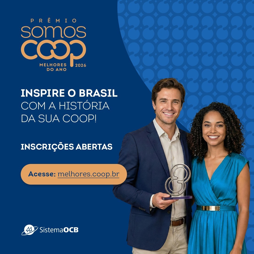 Prêmio SomosCoop Melhores do Ano está com as inscrições abertas