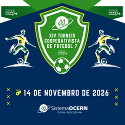 Sistema OCERN abre inscrições para a 14ª edição do Torneio Cooperativista de Futebol 7
