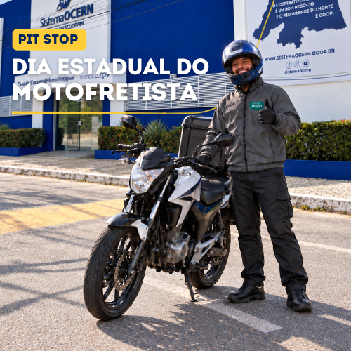 Sistema OCERN realizará celebração em homenagem ao Dia Estadual do Motofretista