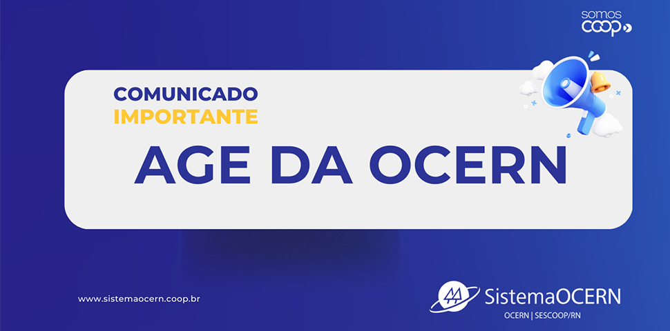 Assembleia Geral Extraordinária da OCERN acontece nesta quarta-feira (22)