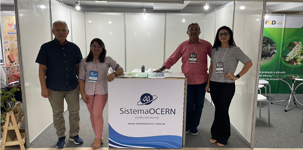 Sistema OCERN participa do Congresso Brasileiro de Zootecnia 2023