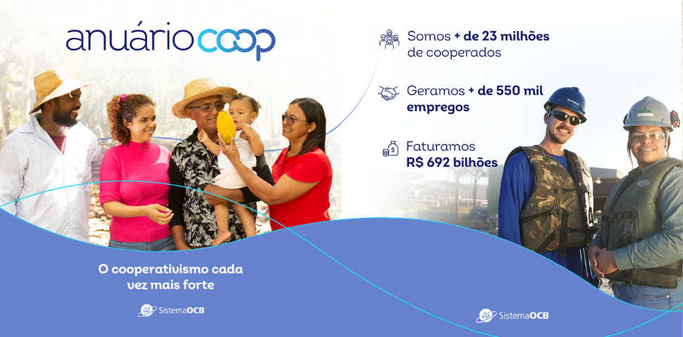 Brasil chega a 23,45 milhões de cooperados