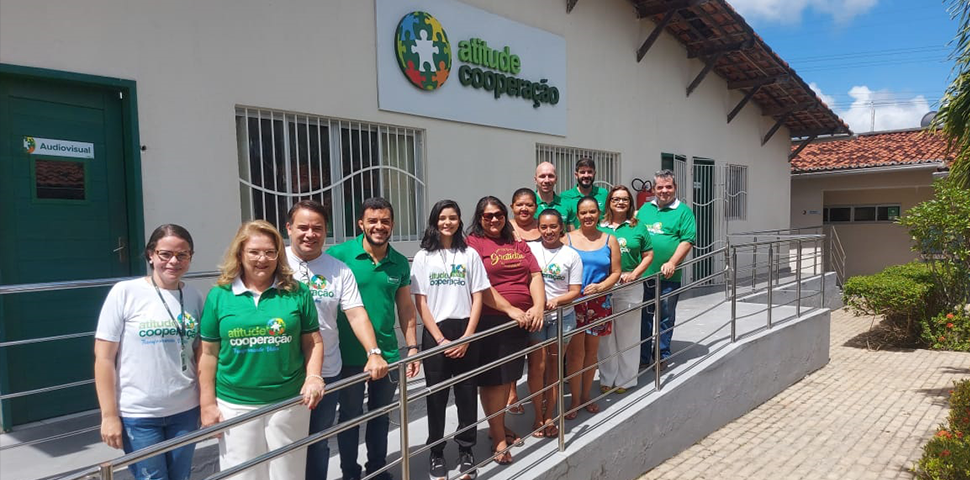 Atitude Cooperação recebe doação de alimentos do Giro do Bem