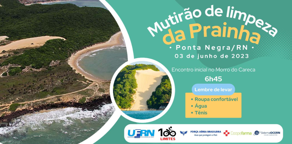 Mutirão de Limpeza da Prainha acontece neste sábado (3)
