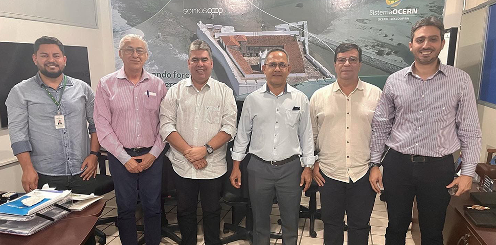 Sistema OCERN recebe visita de dirigentes do Sistema Cooperativista da Paraíba