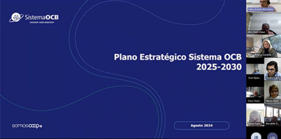 Sistema OCB apresenta Planejamento Estratégico 2025-2030